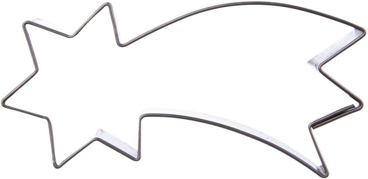 Koekjessnijder Edelstaal Bethlehem Star 10 cm - Vormen - Uitsteekvorm - Cookie - Cutter - Uitsteekvormpjes - Koekjes - Bakken