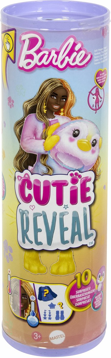 Barbie Cutie Reveal Color Dream - Barbiepop - Pinguïn — afbeelding 3