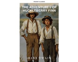 Omslag van The Adventures of Huckleberry Finn