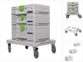 Plateforme roulante Festool SYS-RB + Systainer SYS3 M 112 + M 137 + M 187