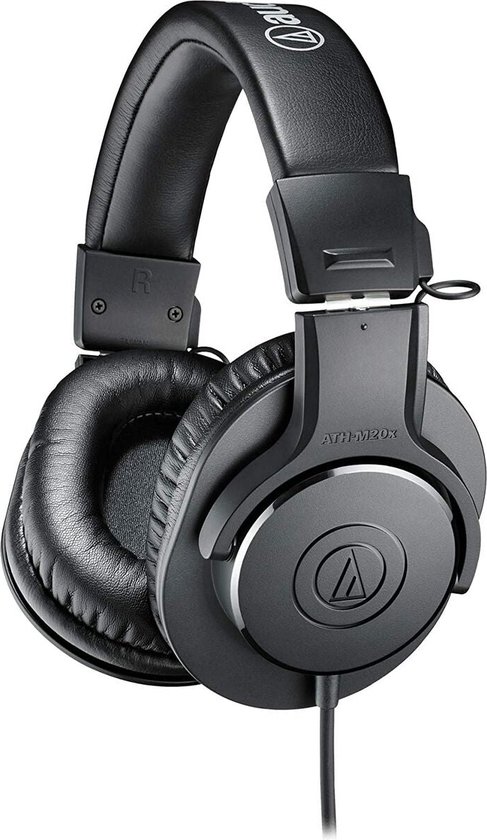 Audio-Technica ATH-M20x Draadloze Koptelefoon - Audio-Technica Dutch Branch - €64,00