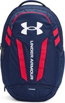 Under Armour - Hustle 5.0 Backpack 29L - Blauw-rode Rugzak-One Size