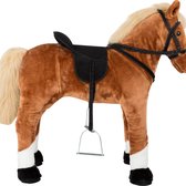 ValueStar - Speelgoed Paard - Speelgoedpaarden - Speelgoedpaarden meisjes - Bruin - Met Geluid