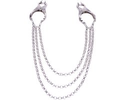 Master Series Affix Triple Chain - Tepelklemmen Met Kettingen