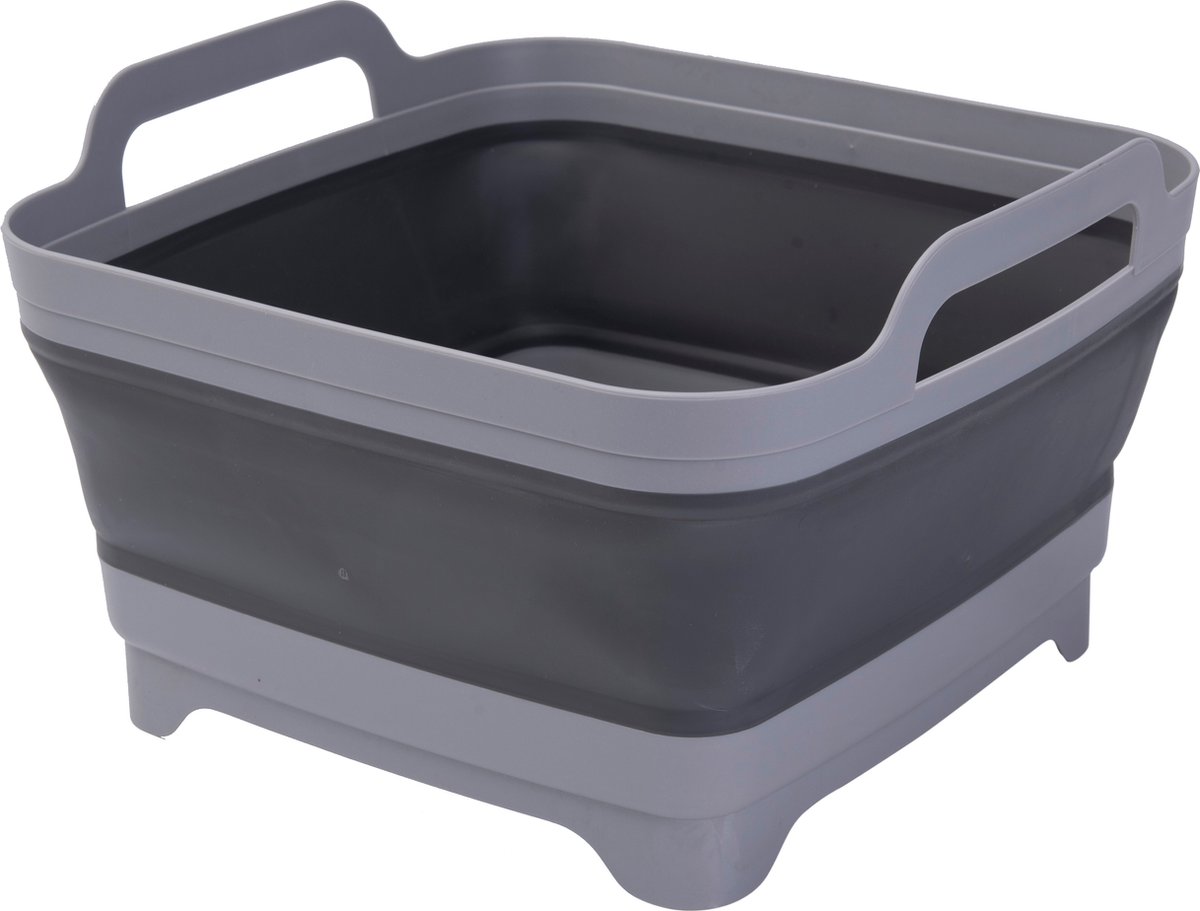 Goedkoopste Afwasbak opvouwbaar / met stop / afwasteil - boodschappenmand - wasbak