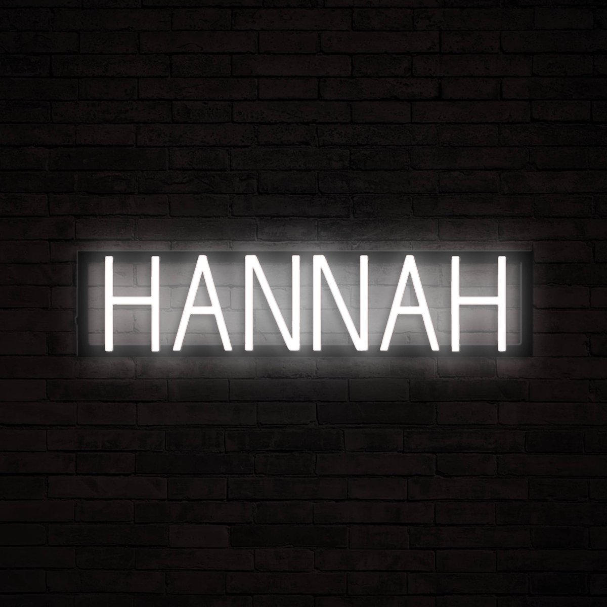 HANNAH - Neon LED Lamp Kinderkamer | SpellBrite | 64,68 x 16 cm | 6 Dimstanden & 8 Lichtan