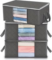 Vacuüm opbergtas, grote capaciteit, opbergset, 4 vacuümzakken, 4 Vacuüm opbergtas, grote capaciteit, opbergset, 4 vacuümzakken, 4