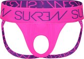Sukrew U-Style Jockstrap Shocking Pink - MAAT XL - Heren Ondergoed (erotisch) - Jockstrap voor Man (erotisch) - Mannen Jock (erotisch)