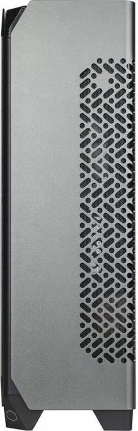 Cooler Master Ncore 100 MAX - SFF Mini-ITX - incl. 850 watt voeding (SFX) - incl. PCI-e 4.0 riser kabel - incl. 120mm Radiator - grijs