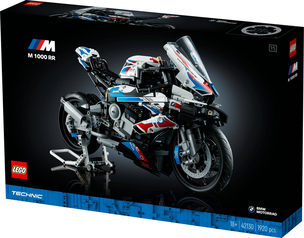 LEGO Technic BMW M 1000 RR Motor bouwbare modelbouwset - 42130 — afbeelding 19