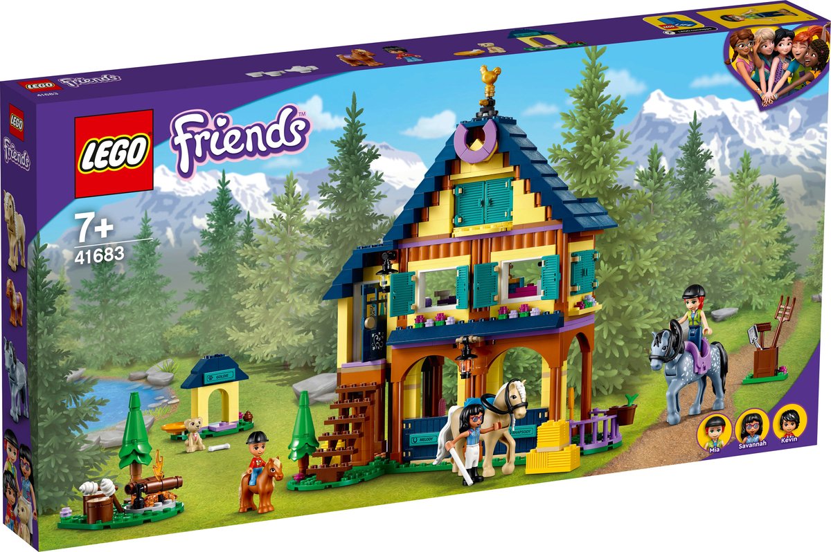 LEGO Friends Paardrijbasis in het bos 41683 — afbeelding 18