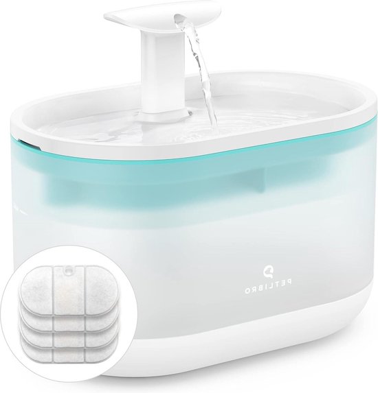 Sef - Drinkfontein Kat - Plastic - Antraciet - 26x17x17,5 cm - 2,5 liter