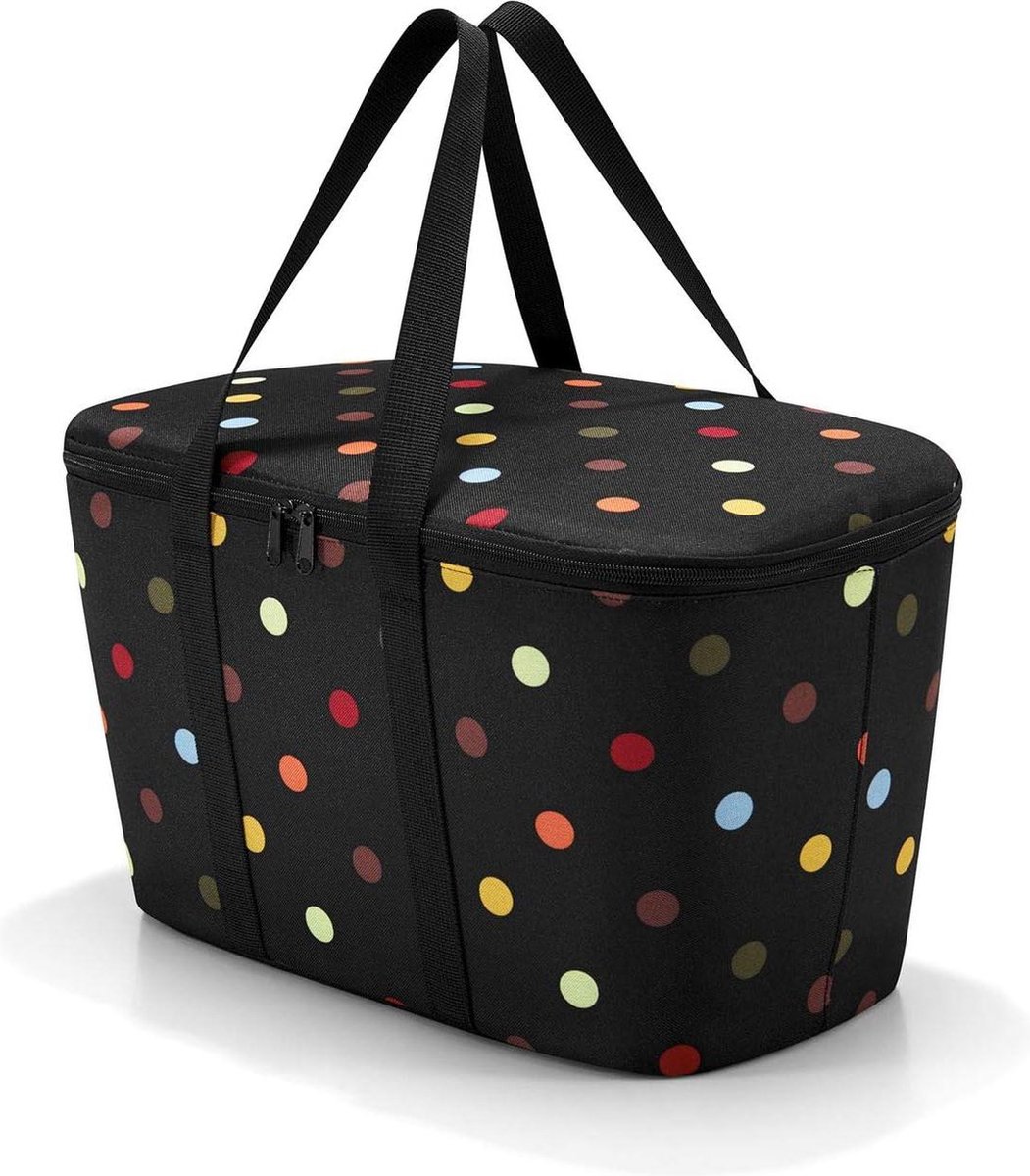 Dots Koeltas van hoogwaardig polyesterweefsel voor picknick en onderweg - Coolerbag met trendy design