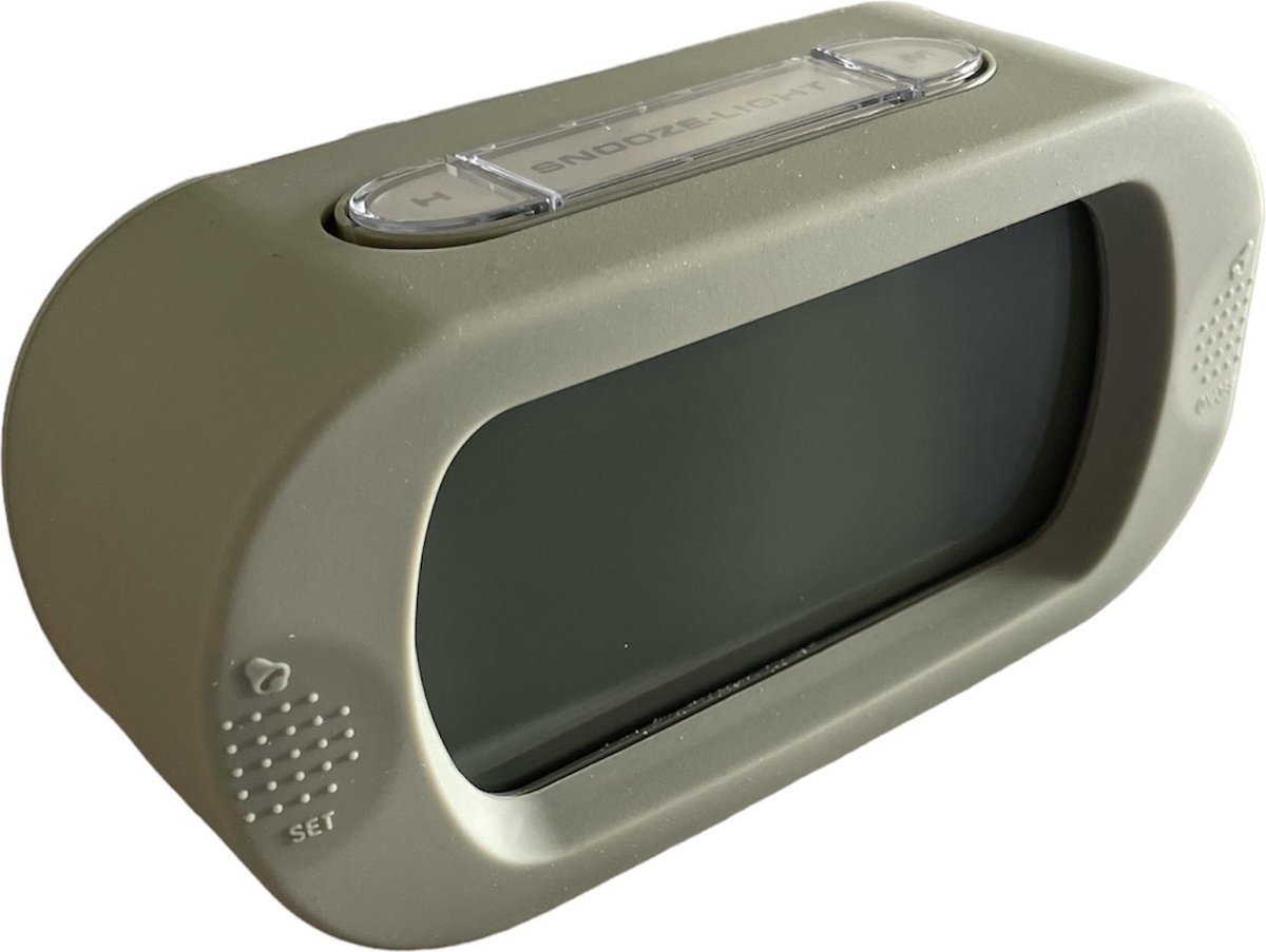 Digitale Wekker Klok - Licht Groen - Werkt Op Batterijen - 24uurs wekker - Makkelijk Instelbaar Alarm met Snooze en licht Functie - Kinderwekker Reiswekker - Digitale LED Klok/Wekker - Trendy Wekker Met Snooze functie - Stevige Alarmklok — cadeau in Elektronica - foto 2