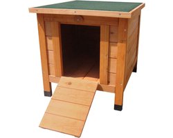Gezellig huis Konijnenhok 42 x 50 x 43 cm met draadafstand 2,5 cm