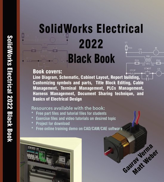 SolidWorks Electrical 2022 Black Book - cover