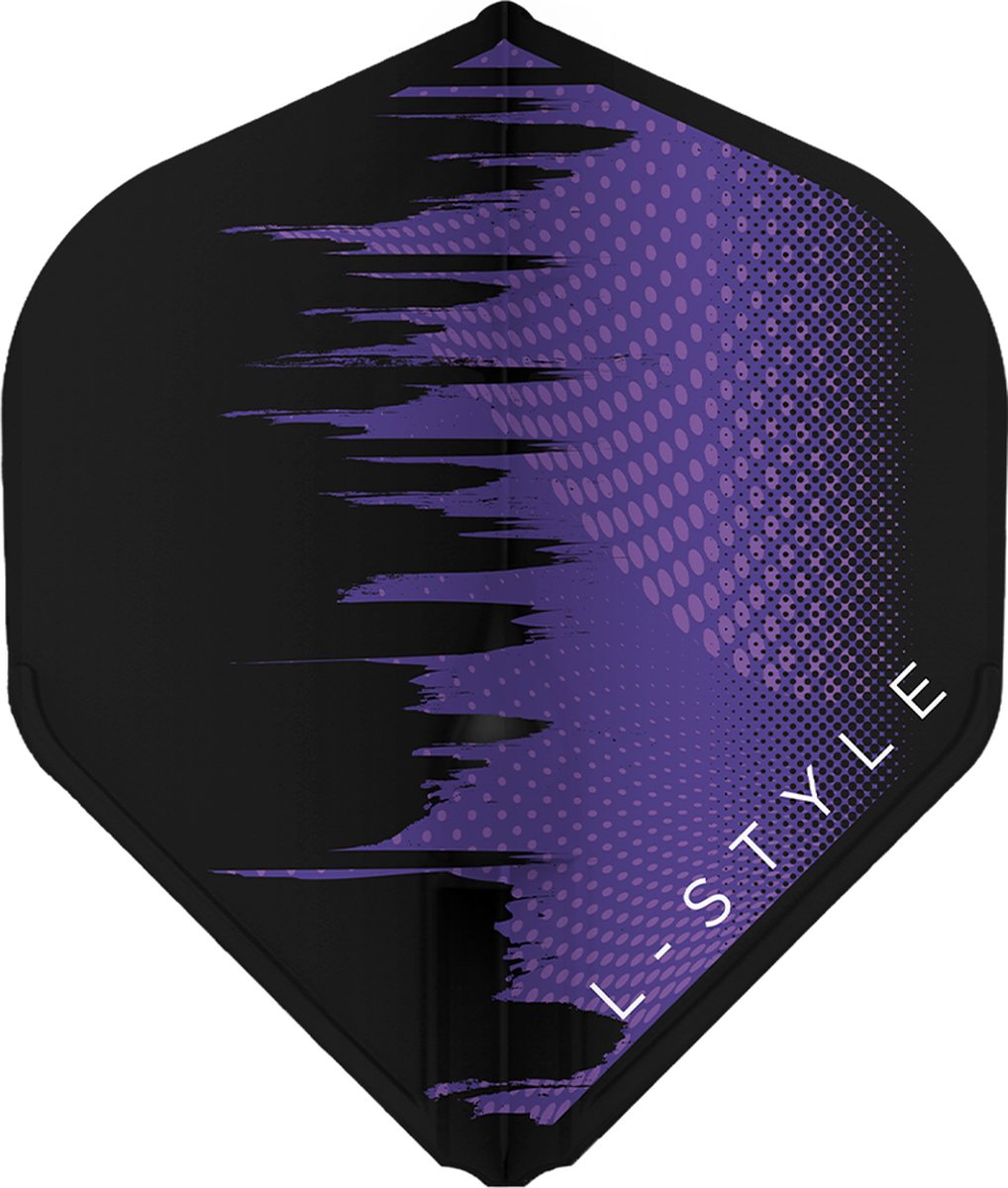 L-Style Champagne L1 EZ David Evans Purple - Dart Flights