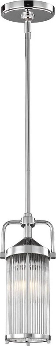 Feiss LED Hanglamp Paulson | 3W 3000K 300Lm 830 | IP44 | Dimbaar | Chrome