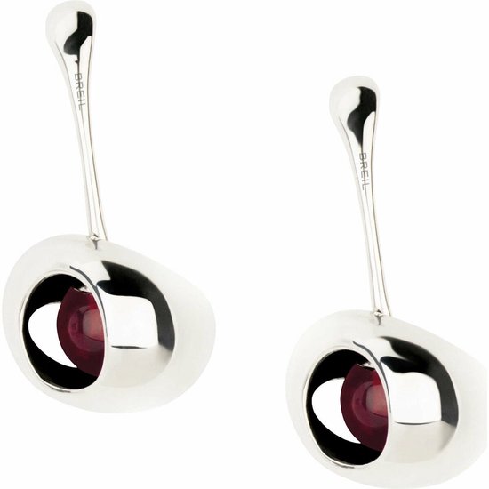 Day&Eve Bungelende Oorbellen 3 Hearts Zilver