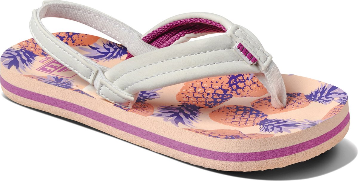 Reef Little Ahi Meisjes Slippers Pineapples Oranje