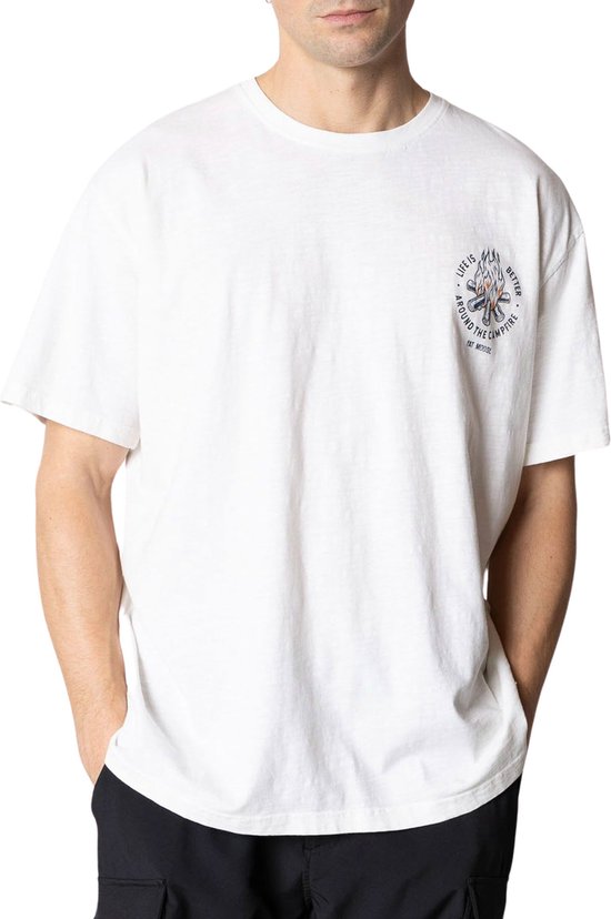 Fat Moose Wave Shirt Heren - Maat M