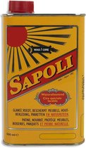 Sapoli – Wasbare Boenwas wit – Meubelreiniger – Speciale afwasbare was - 500 ml