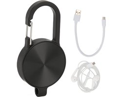 Afluisterapparatuur - Spion Verborgen Spraakrecorder met Ruisonderdrukking Draagsleutelhanger voor Thuisvergadering in de Auto (8GB)