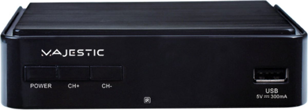 New Majestic DEC-665 HD USB Terrestrial Zwart