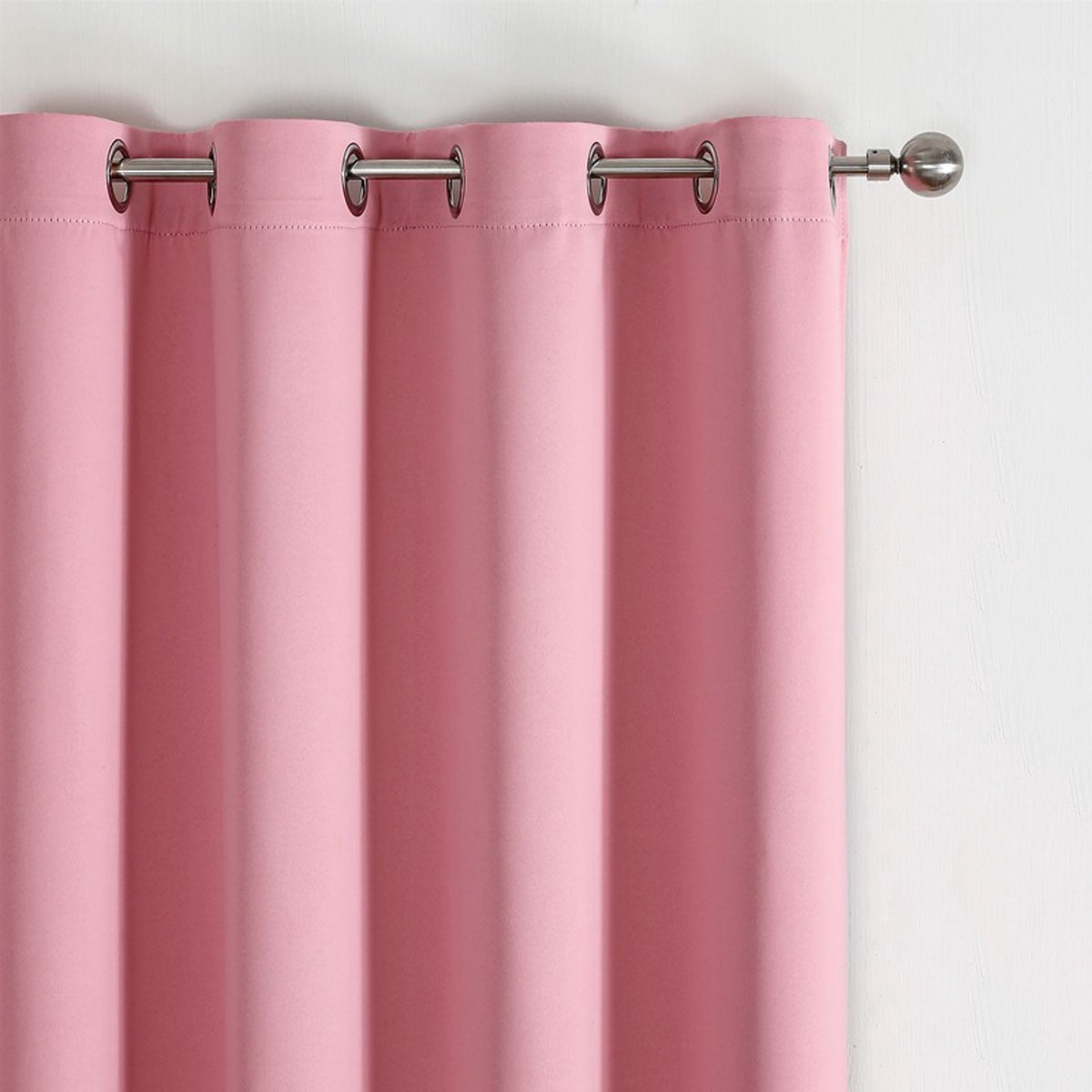 Verduisterende Gordijnen , 2 stuks, Moderne Gordijnen Warmte-isolerend voor Woonkamer, Slaapkamer - roze - 132x183
