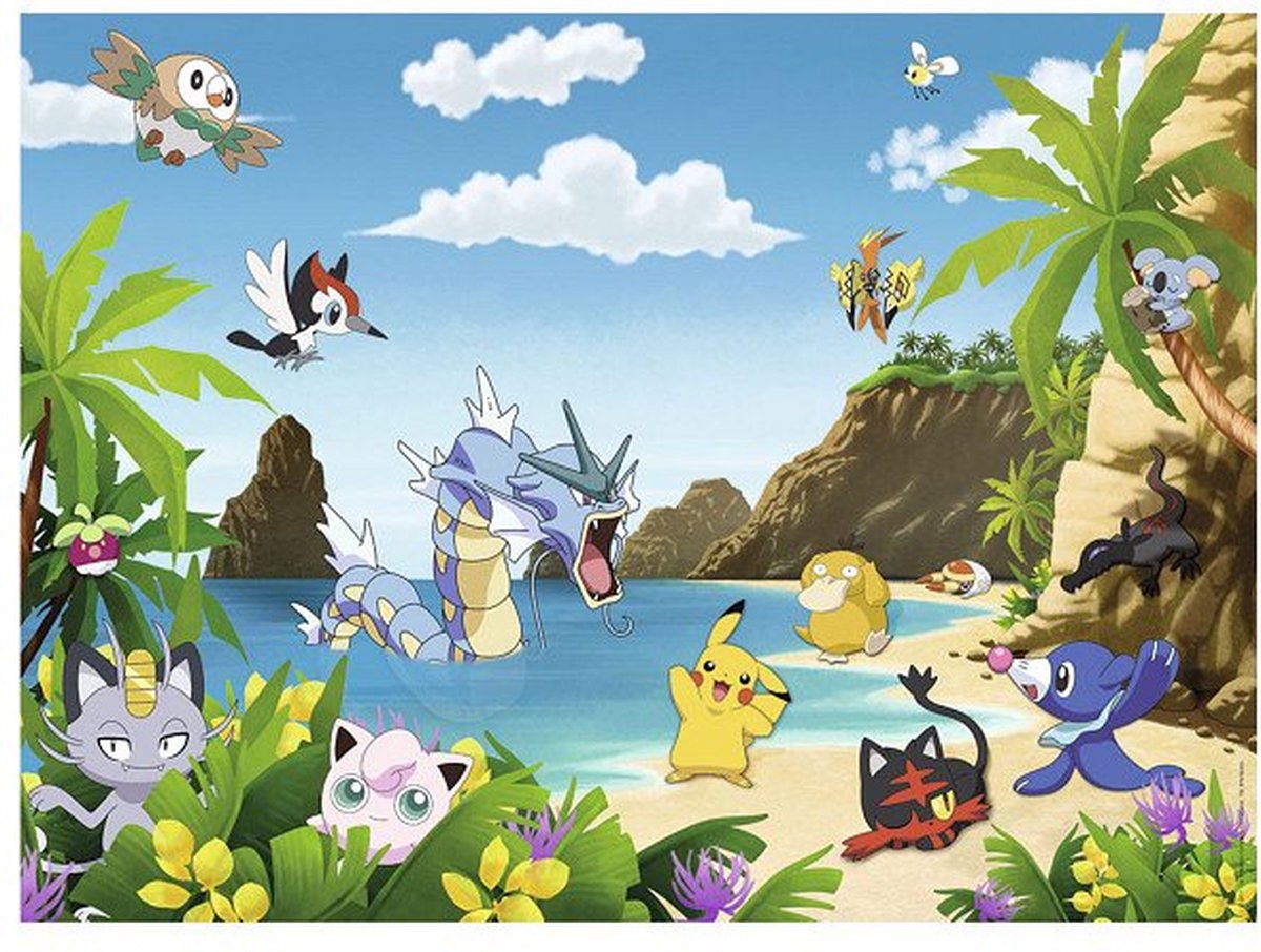 Ravensburger puzzel Pokemon - Legpuzzel - 200 stukjes