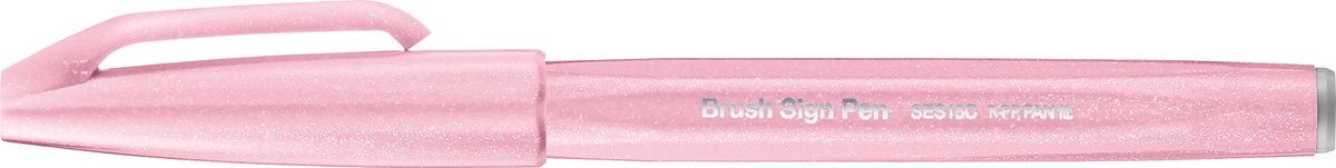 Pentel Brush sign pen - lichtroze