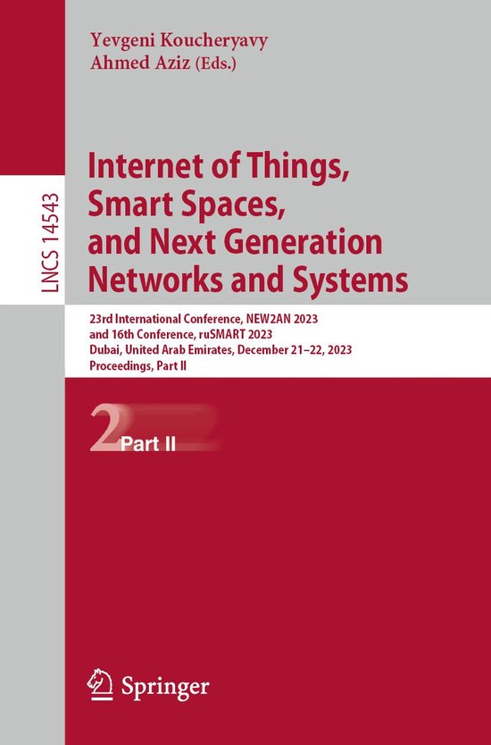 Springer Nature Proceedings Computer Science 2 - Internet of ... - cover