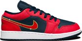 Air Jordan 1 Low SE GS Sport Red - FQ7380-400 - Maat 38.5 - ROOD - Schoenen