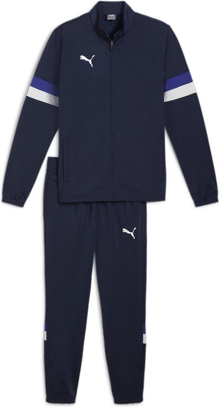 Foto: Puma individualrise tracksuit heren trainingspak club navy lapis lazuli maat xl