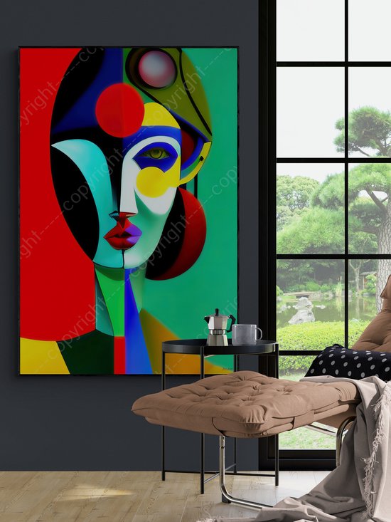 JJ-Art (Glas) | Paysage hollandais, Twente, Overijssel en noir et blanc | Nederland, arbres, pluie, eau, brouillard, moderne, atmosphère | Tirage photo-peinture sur verre (décoration murale plexiglas) | CHOISISSEZ VOTRE TAILLE