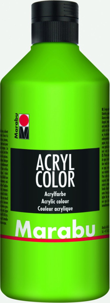 Marabu 12010075282 acrielverf 500 ml Groen Koker