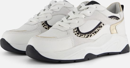 Ps Poelman Sneakers wit Leer Dames Maat 36 bol
