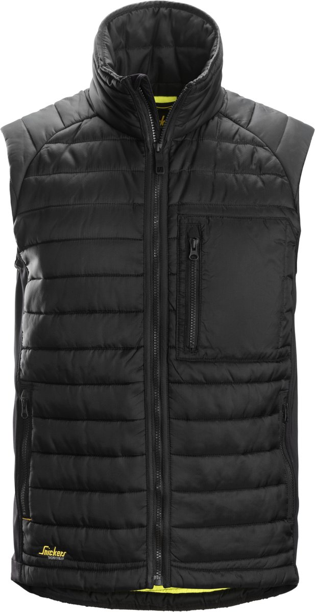 Snickers 4512 AllroundWork 37.5® Isolerende Bodywarmer - Zwart/Zwart - S