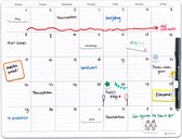 GreenStory - Planbord maand - Sticky Whiteboard - Medium - met Sticky Pen