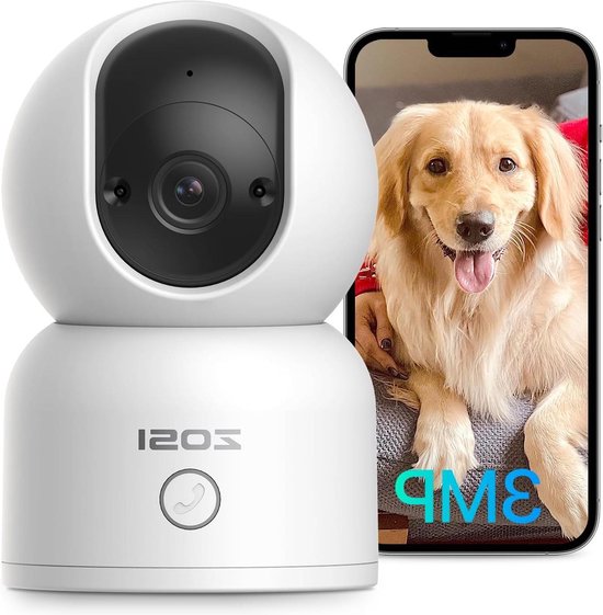 360° Rotatable Indoor Camera - 2.4GHz & 5GHz WiFi Camera for Babies ...