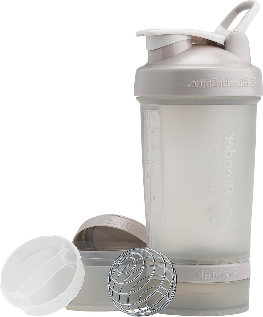 Goedkoopste Prostak V2 rookgrijs 22 ounce Blender Bottle Proteïne Shake Beker met Opbergvak