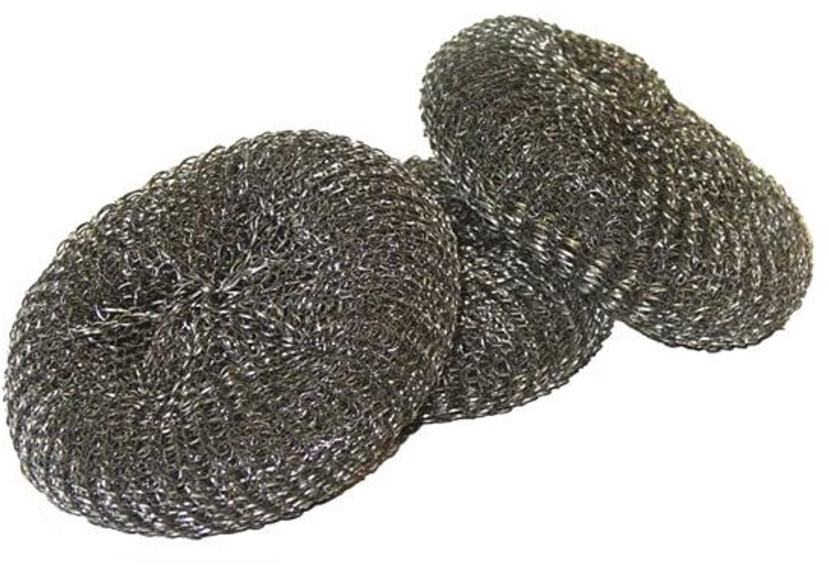 Pannenspons metaal 40 gram pak a 10