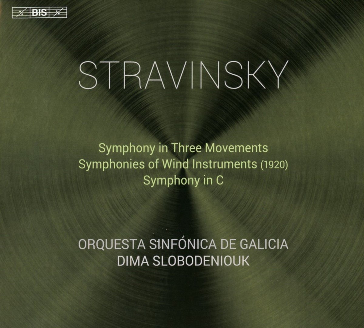 Orquesta Sinfónica De Galicia, Dima Slobodeniouk - Stravinsky: Symphonies, Volume I (SACD)