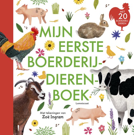 Mijn eerste boerderijdierenboek - cover