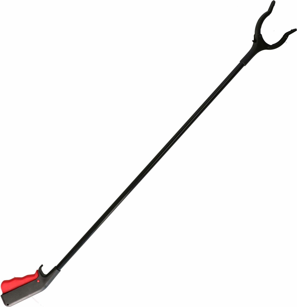 Goedkoopste Zwarte kunststof afvalgrijper 82,5 cm - Vuilnis opruimen - Grijparmen/afvalgrijpers/vuilnisgrijpers zwart