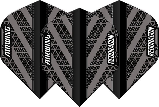 Red Dragon Airwing Black Grey - Dart Flights van Merkloos — afbeelding 5