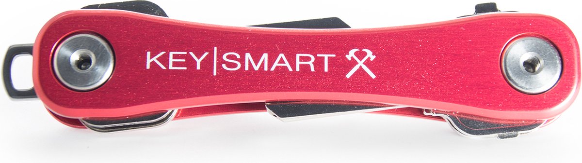 KeySmart Keyholder Rugged Poly Red