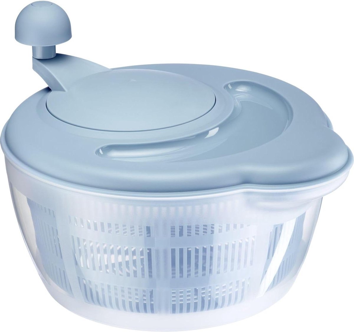 Slacentrifuge 5 liter Ø 26cm Kunststof BPA-vrij Doorzichtig Blauw 2432224B slazwierder