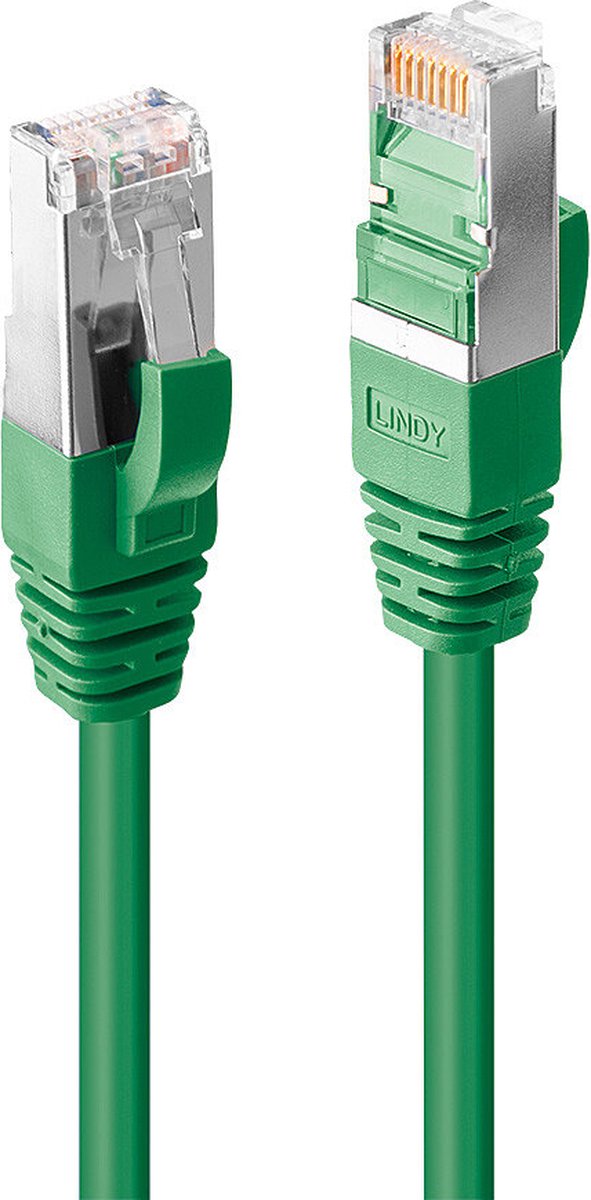 Lindy 47677 netwerkkabel Groen 1 m Cat6a S/FTP (S-STP)