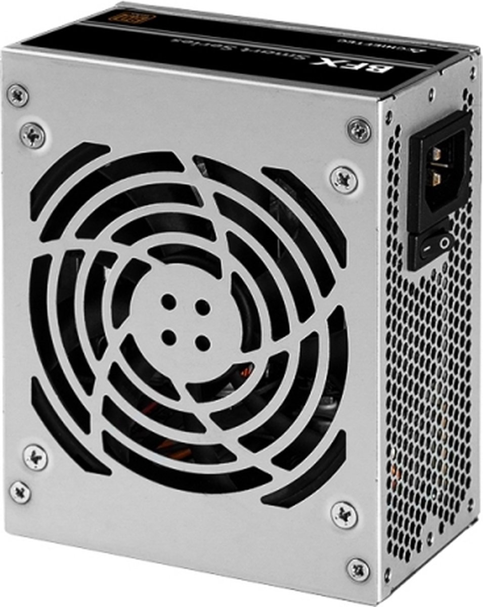 Chieftec Smart 450W Power Supply Unit 20+4 Pin Atx Atx Zwart, Zilver voeding - afbeelding 2